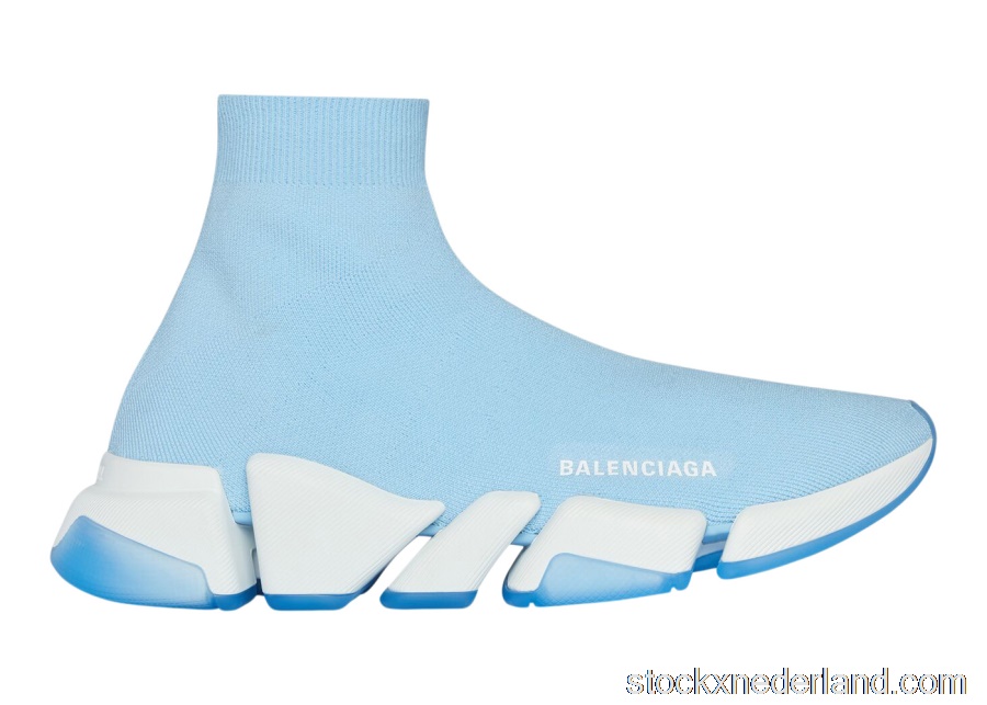 Balenciaga Speed 2.0 Recycled Biocolor Transparent Indigo (W)654045W2DI24190