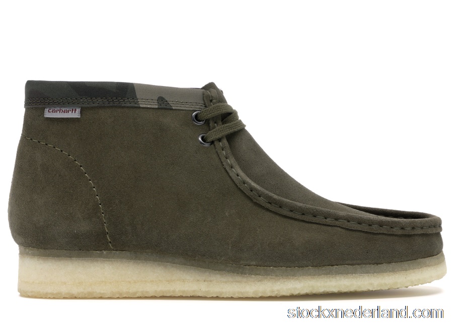 Clarks Originals Wallabee Carhartt WIP Olive