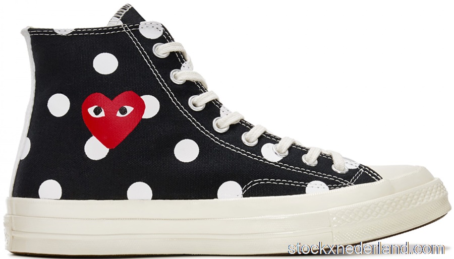 Converse Chuck Taylor All-Star 70 Hi Comme des Garcons PLAY Polka Dot Black157250C
