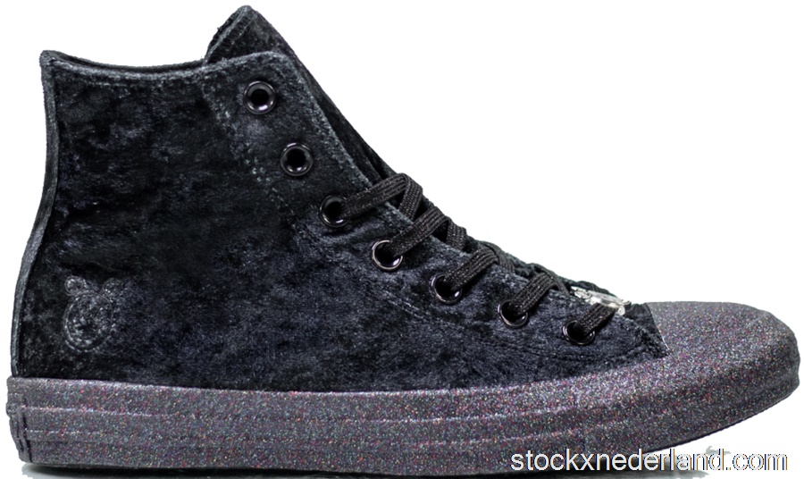 Converse Chuck Taylor All-Star Hi Miley Cyrus Black Silver (W)563723C