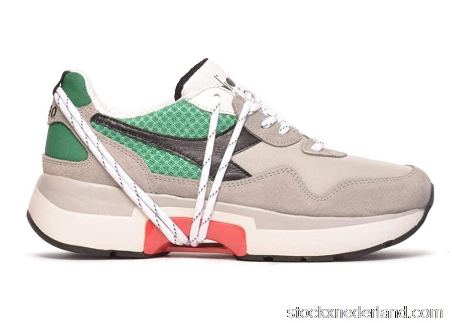 Diadora N9000 TXS H Lace Up Grey Watermelon174817 C6849