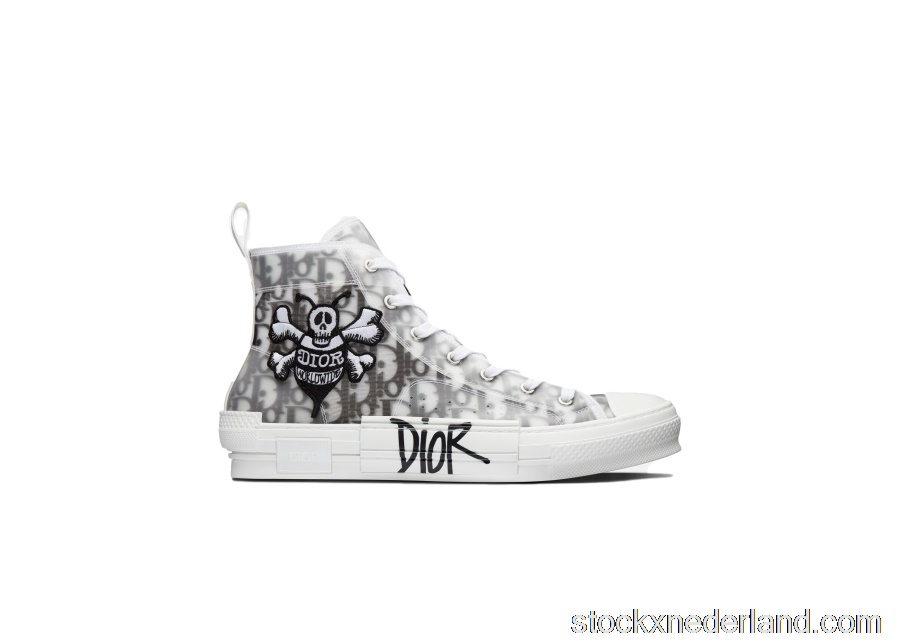 Dior And Shawn B23 High Top Bee Embroidery3SH118YYO_H960