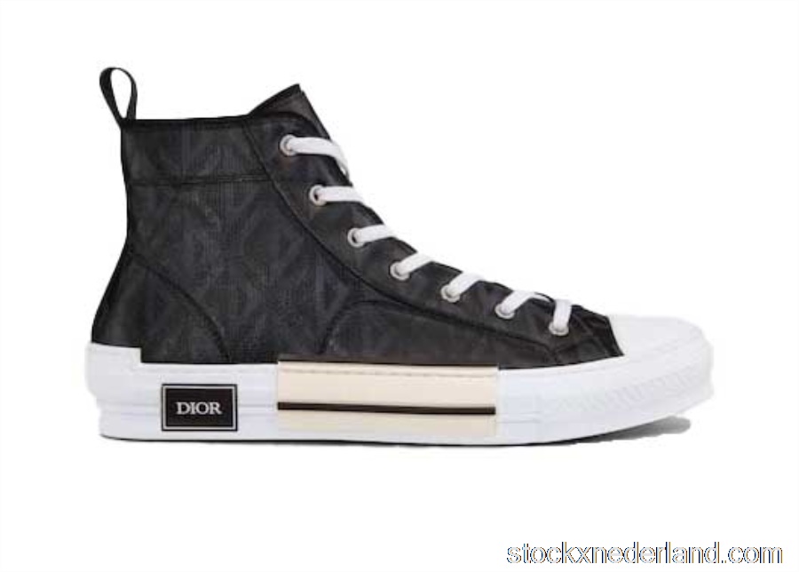 Dior B23 High Top Black CD Diamond3SH118ZPP_H900