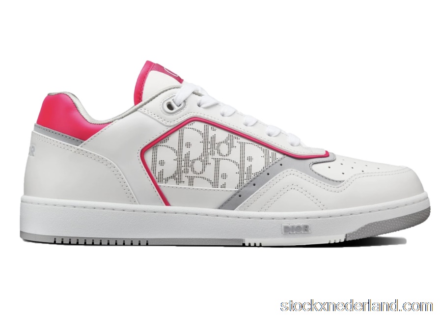 Dior B27 Low White Neon Pink3SN272ZIJ_H863