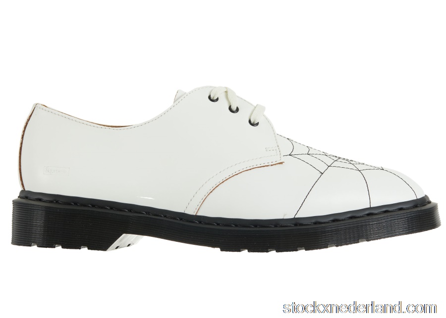 Dr. Martens 3-Eye Supreme Spiderweb White