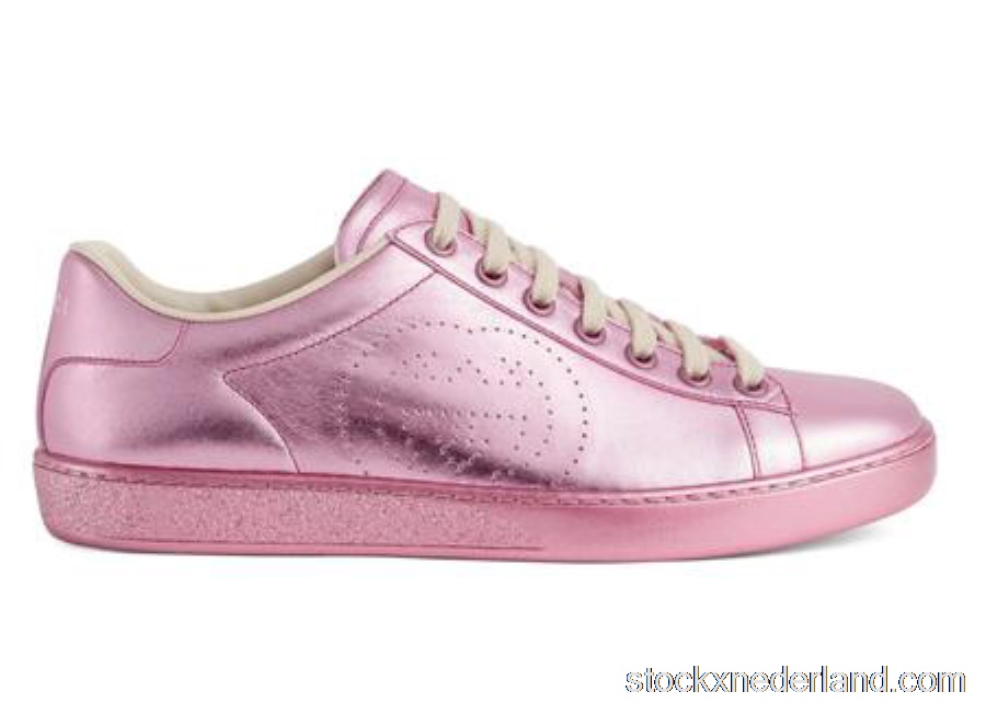 Gucci Ace Metallic Pink (W)