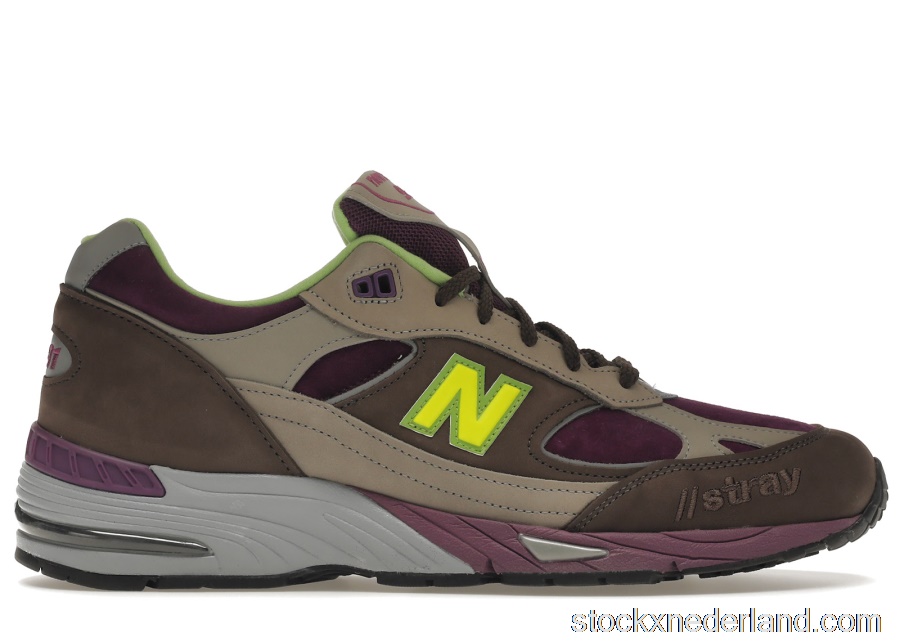 New Balance 991 Stray Rats Brown