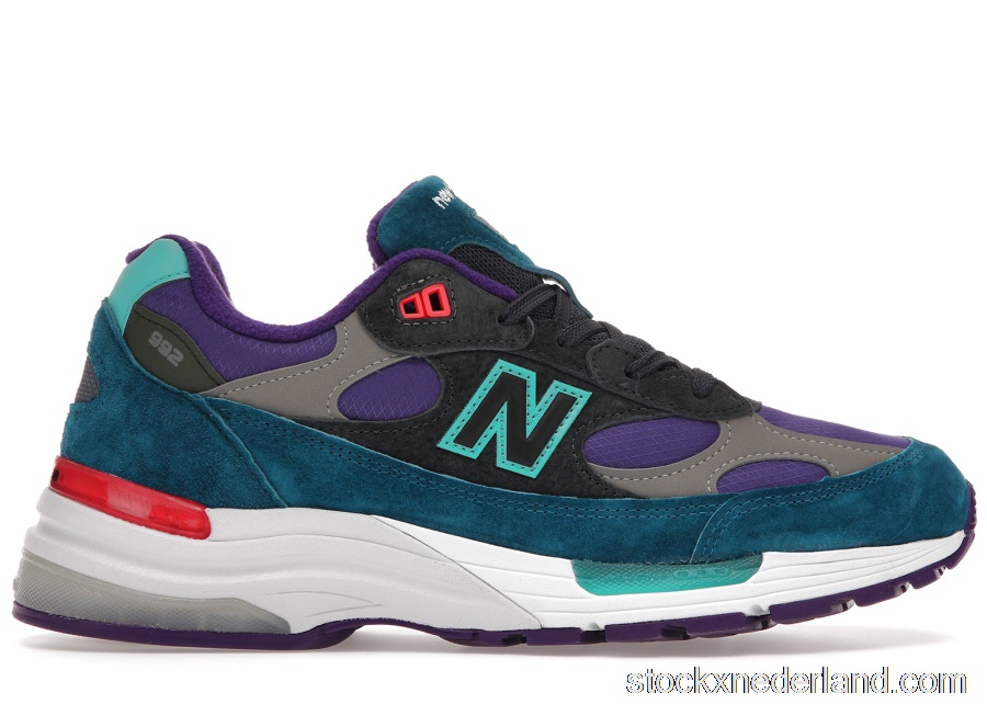 New Balance 992 Concepts Purple Grey GreenM992TC