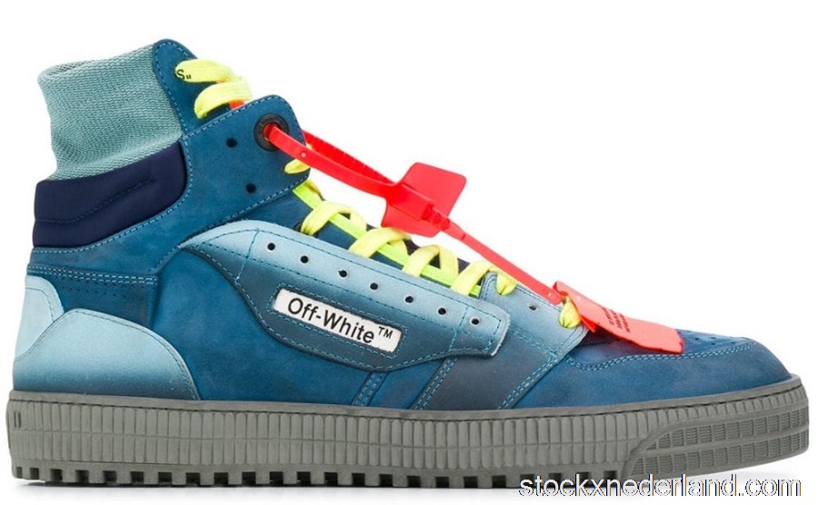OFF-WHITE Court High Blue Yellow FW19OMIA065F198000393031
