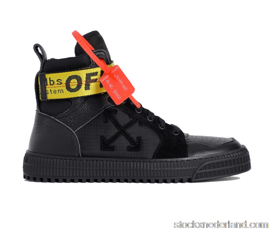 OFF-WHITE Industrial Hi Top BlackOMIA102R198000011010