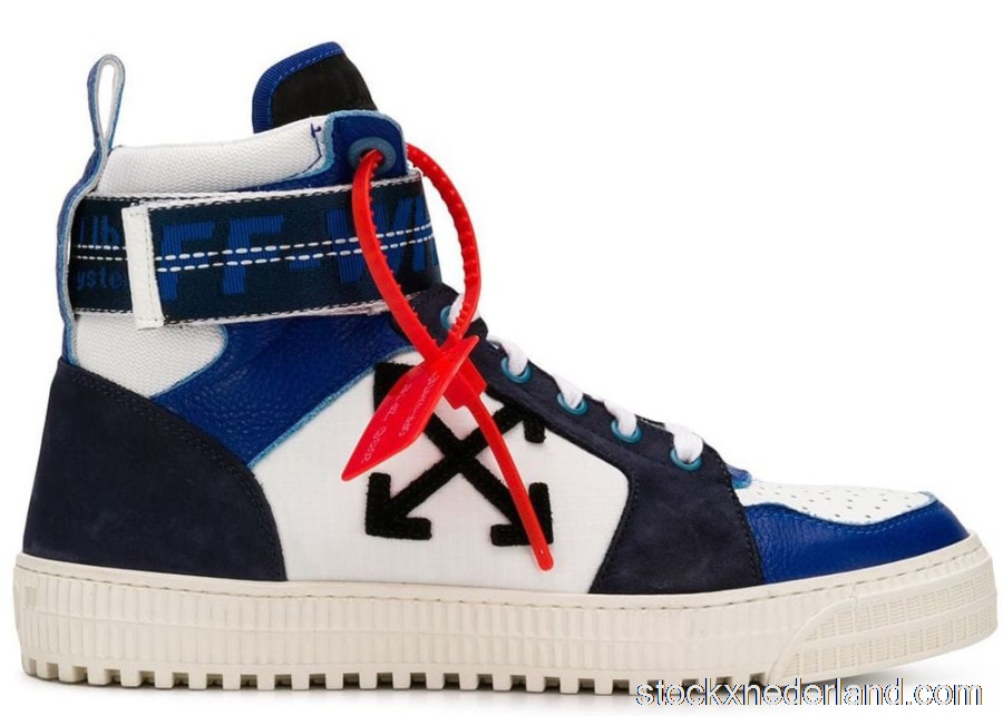 Off-White Industrial Belt Hi Top BlueOMIA102R198000013010