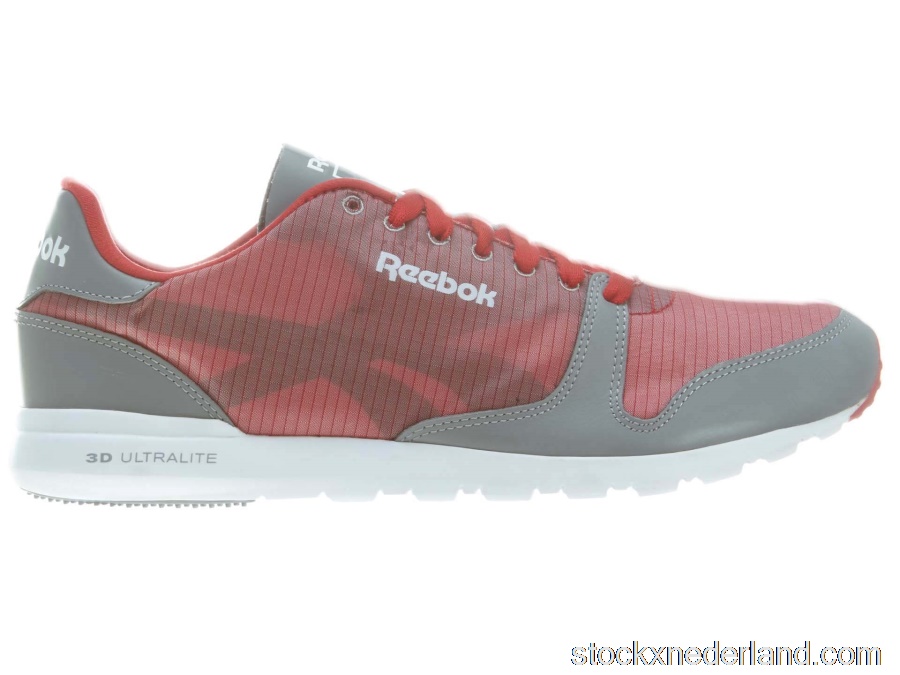 Reebok Classic Leather Clean Ultralite Pkbl Red/ WhiteV58490