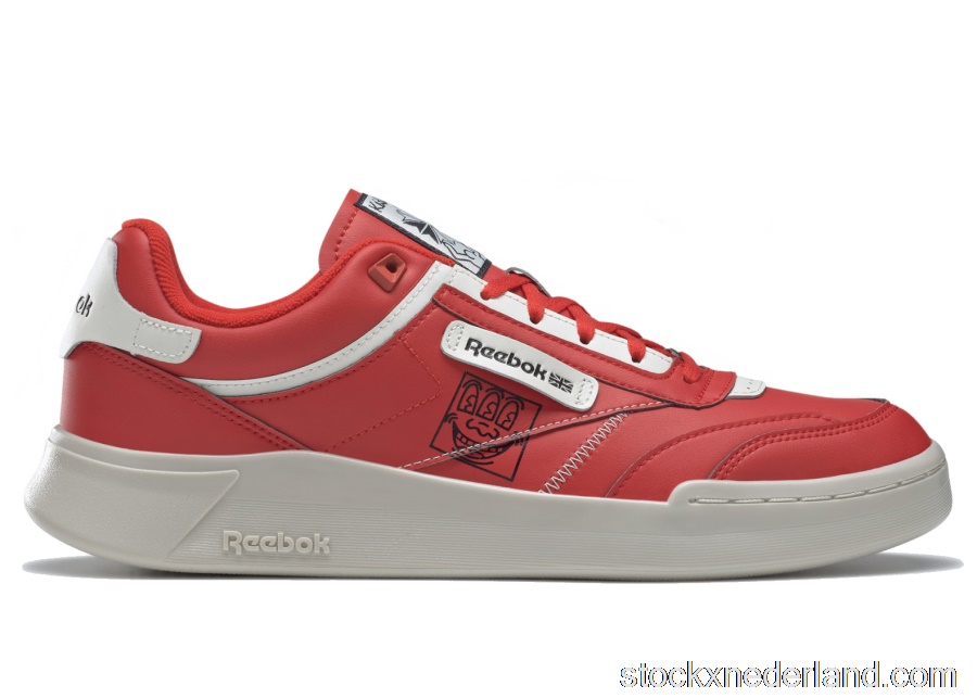 Reebok Club C Legacy Keith Haring Three-Eyed Smiling FaceGZ1459