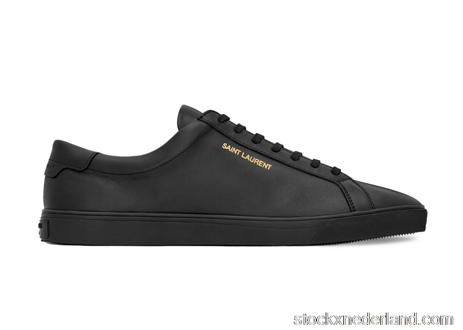 Saint Laurent Andy Low Black6068330ZS001000