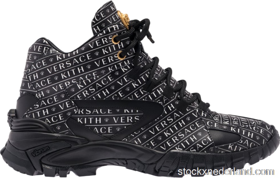 Versace Amico Trainer Mid x Kith BlackVSDSU7403-DVK7G-DNWO