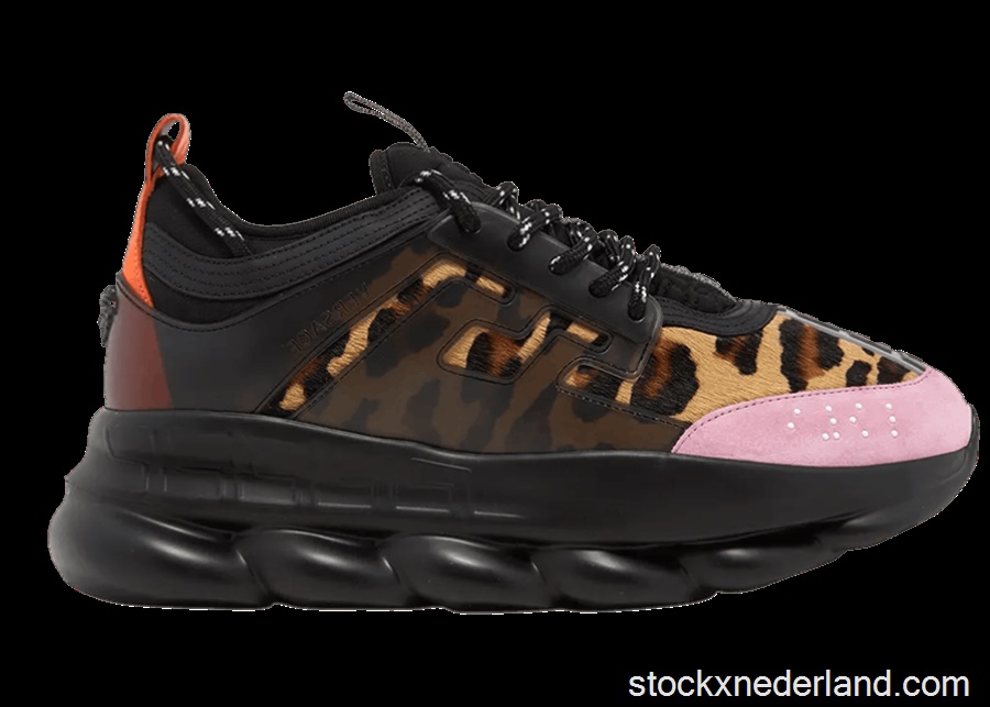 Versace Chain Reaction Pony Hair LeopardDSU7071E-DCRCAG_KLSMN