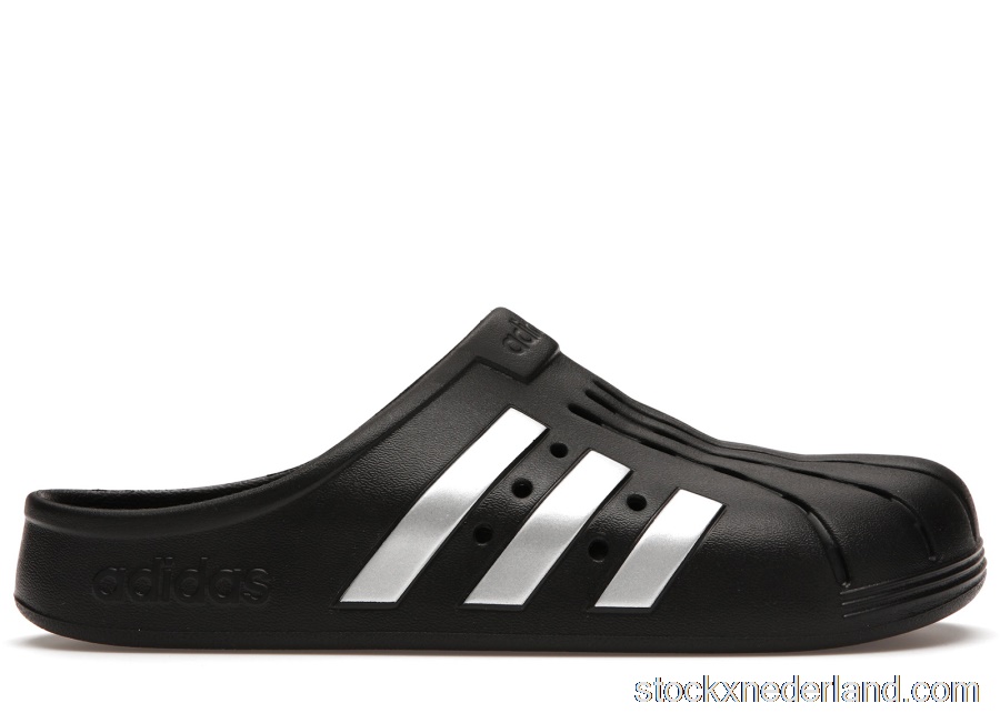 adidas Adilette Clog Black SilverFY8969