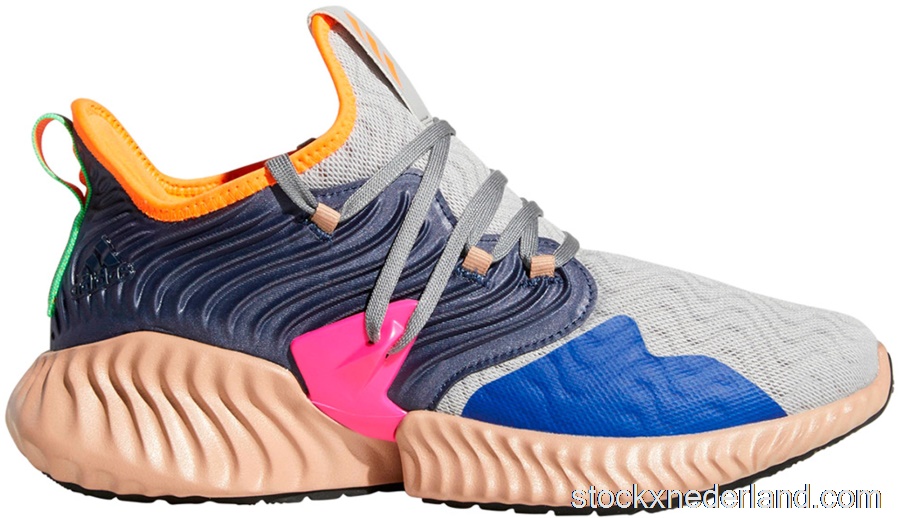 adidas Alphabounce Instinct Clima Grey Blue Ash PinkDB2731