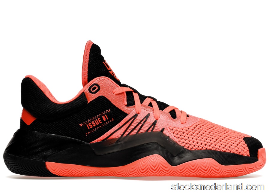adidas D.O.N. Issue #1 Core Black Solar RedEH2133