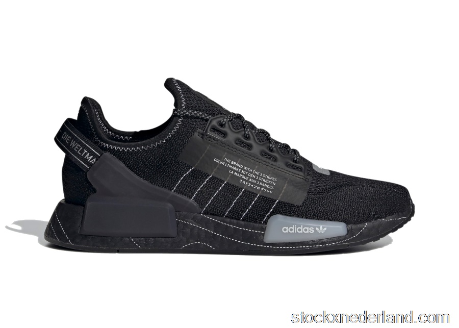 adidas NMD R1 Black White StitchGX0540