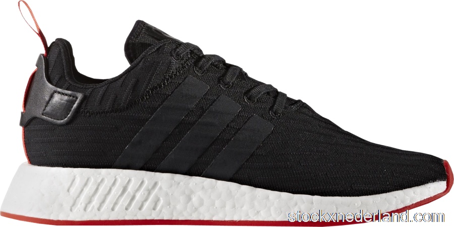 adidas NMD R2 Core Black Red Two TonedBA7252