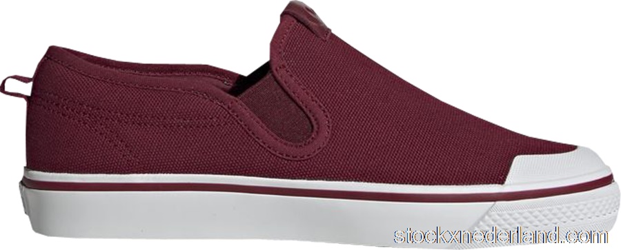 adidas Nizza Slip-On Collegiate Burgundy (W)CG7137