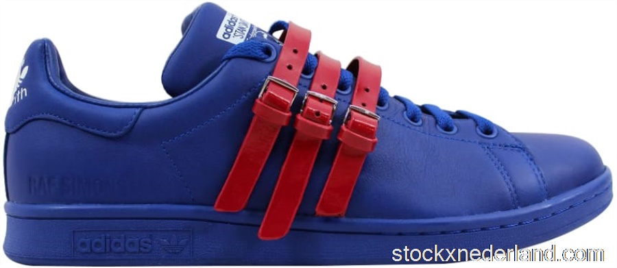 adidas Raf Simons Stan Smith Strap Royal Blue/RedAQ2723