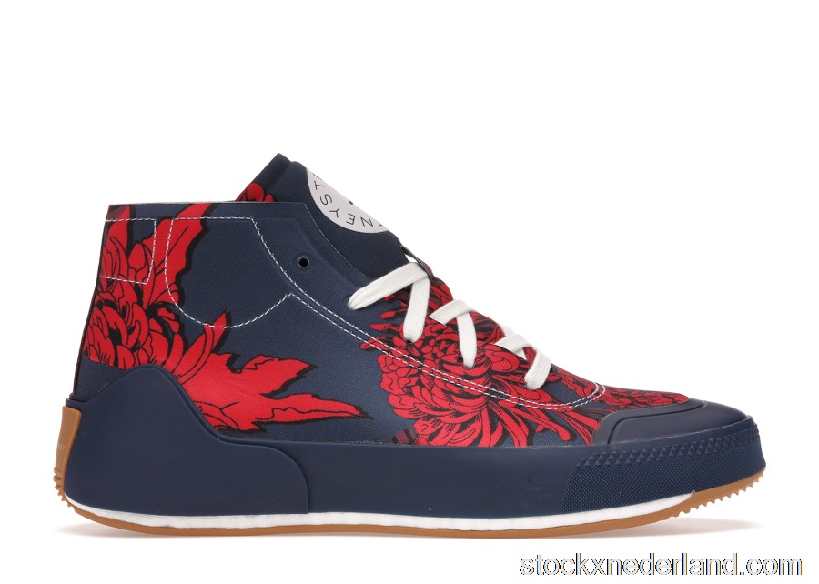 adidas Treino Mid Sella McCartney Navy Red Floral (W)FY1641
