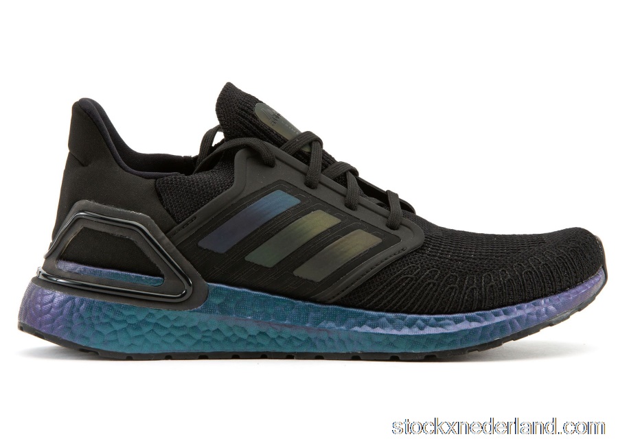 adidas Ultra Boost 20 Black Signal CyanFV8319