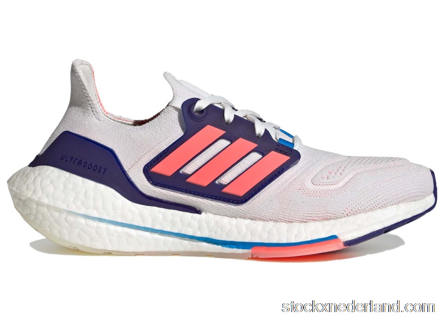 adidas Ultra Boost 22 White Turbo Indigo (W)GX5589